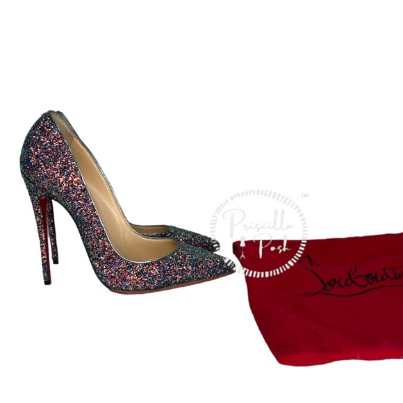 Christian Louboutin So Kate 120 Heels Dragonfly Blue Size 37 - Picture 6 of 17